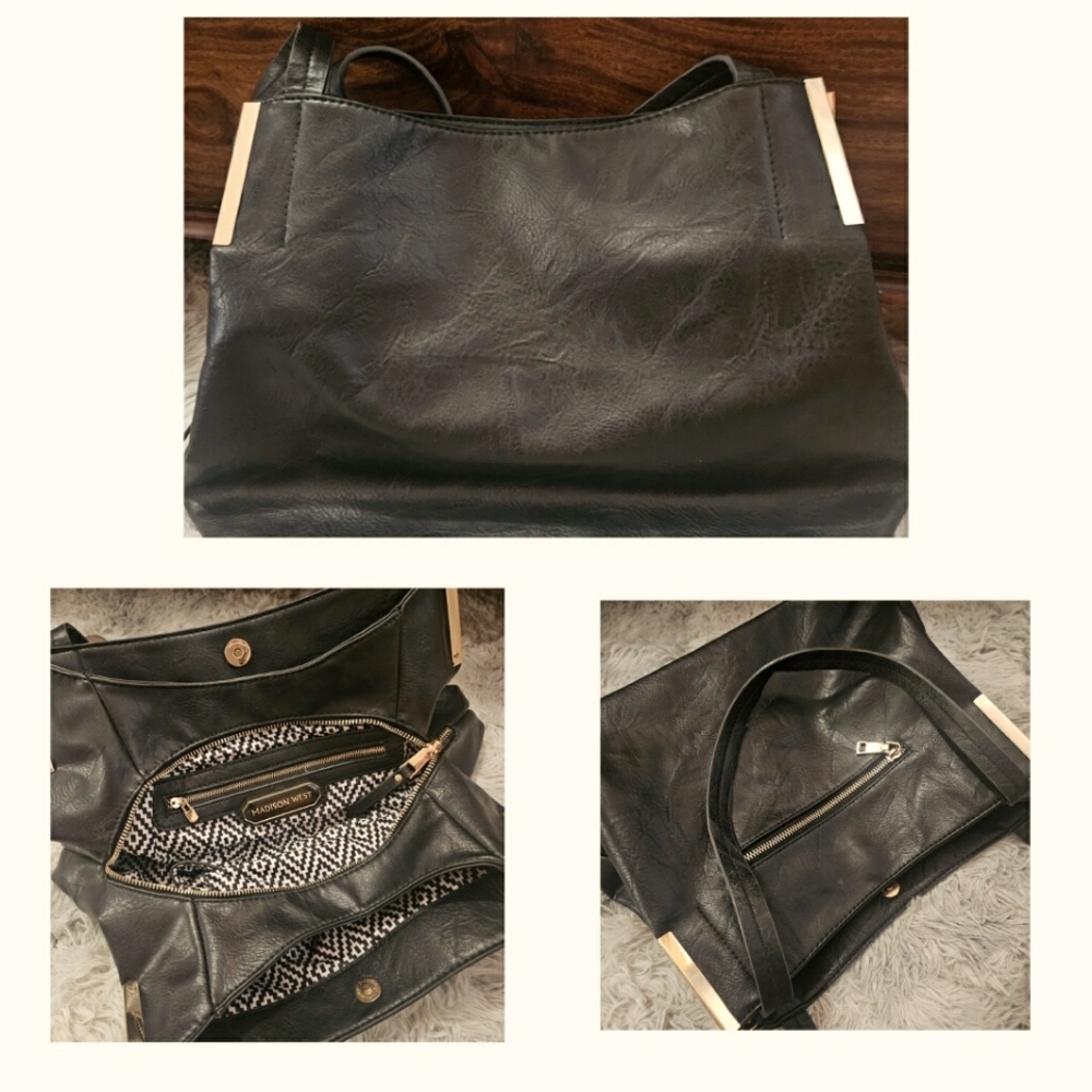 MADISON WEST Black Purse